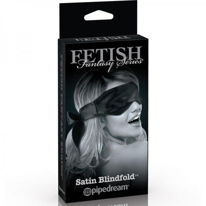Fetish Fantasy Black Satin Blindfold OS