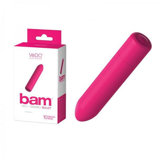 Vedo Bam Rechargeable Bullet - Foxy Pink