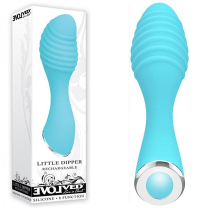 Little Dipper Blue Silicone Rechargeable Vibrator