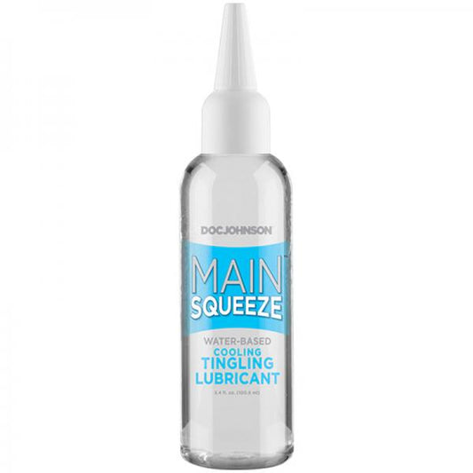 Main Squeeze Water Based Lubricant 3.4 fluid ounces