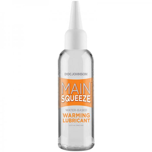 Main Squeeze Warming Water Based Lubricant 3.4oz