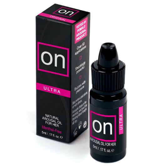 On Natural Arousal Oil For Her Ultra 5ml Bottle