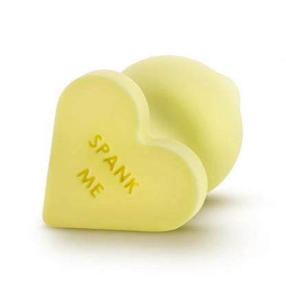 Naughty Candy Heart Yellow Butt Plug