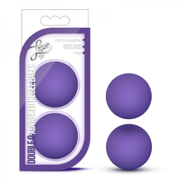 Luxe Double O Advanced Kegel Balls Purple