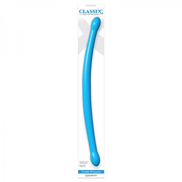 Classix Double Whammy Blue Dual Dildo