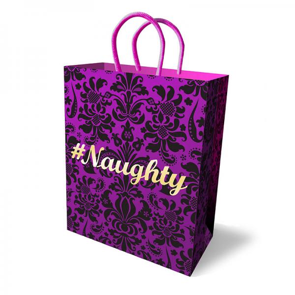 Soho #Naughty Gift Bag Purple 10 inches